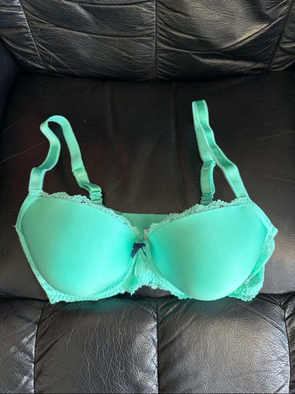 Victoria’s Secret Dream angels Demi Lace-Trim Green Bra